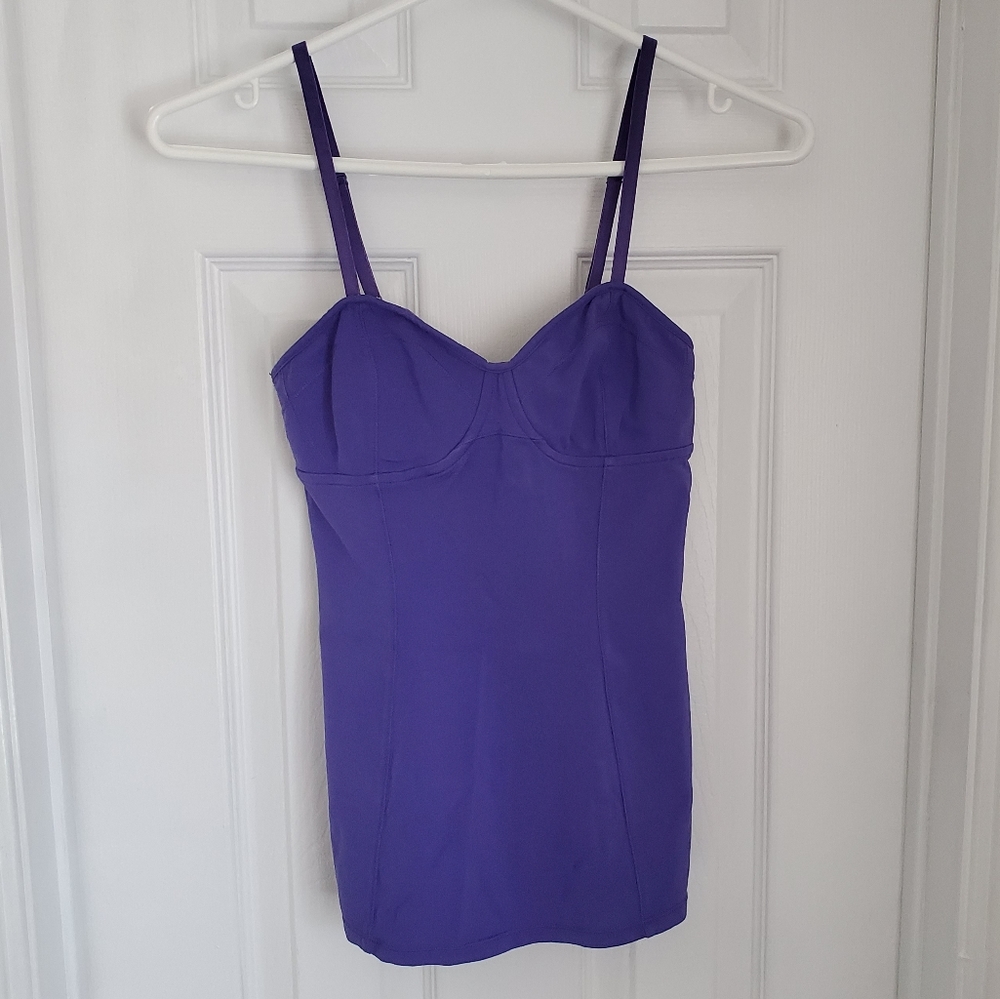 Talula EUC Purple Bustier Tank Top